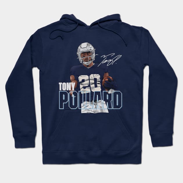 Tony Pollard Dallas Stance Hoodie by ClarityMacaws